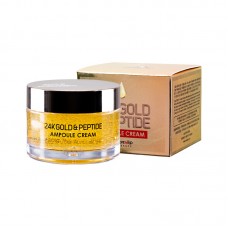 Ампульный крем с золотом и пептидами Eyenlip 24K Gold & Peptide Ampoule Cream 